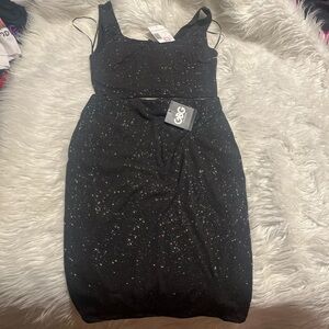 GBG Los Angeles sparkly top and skirt
